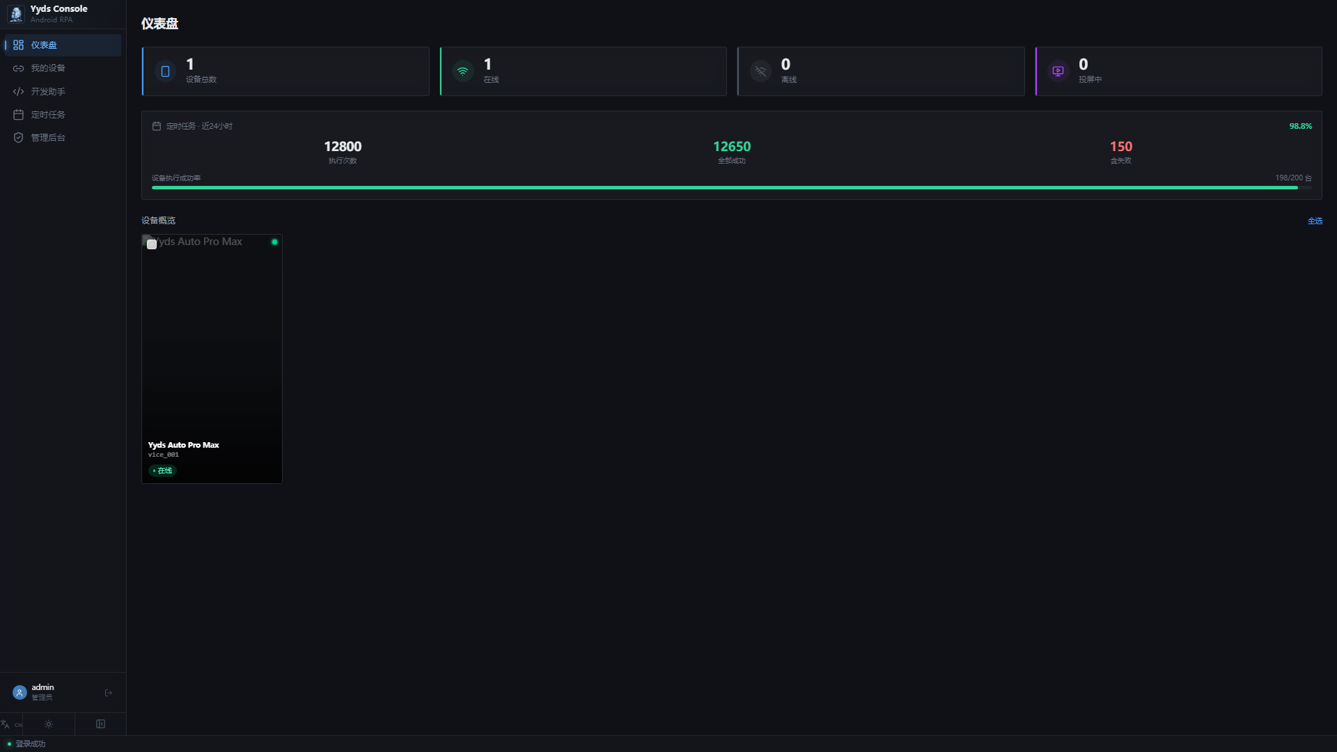 Yyds Console